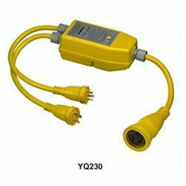 Track Usa Hubbell YQ-230 Smart Y 1 50-250V Cord To 2 30A-125V TR4239182
